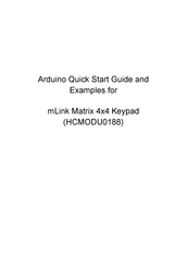 Arduino HCMODU0188 Quick Start Manual