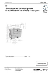 Exhausto VEX240HX Installation Manual