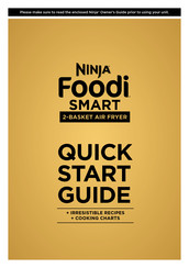 Ninja Foodi SMART DZ275H Quick Start Manual