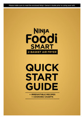 Ninja Foodi SMART DZ275 Series Quick Start Manual