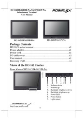 POSIFLEX HC-1621IR-Pro User Manual