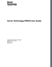 LEGRAND Server Technology PRO3X User Manual