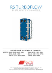 Atlantic Boilers RS TURBOFLOW DN 50 S260+ Operating & Maintenance Manual