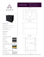 Aura CARNABY ABFCAR3021 Series Manual