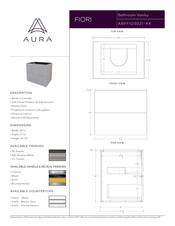Aura CARNABY ABFFIO3021 Series Manual
