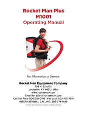 Rocket Man M1001 Operating Manual