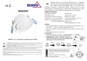 BEMKO SES64WH Quick Start Manual