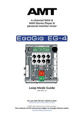 AMT EgoGig EG-4 Manual