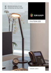 Trilux CULTEGA ACT T Operating Instructions Manual