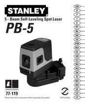 Stanley PB-5 Instructions Manual