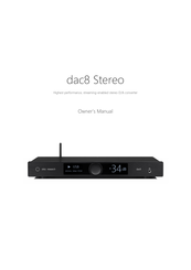 Okto Research dac8 Stereo Owner's Manual