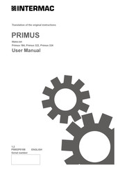 Intermac Primus 184 User Manual
