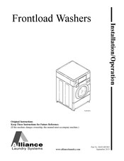 Alliance Laundry Systems HFNBXFSP542DW01 Installation Manual