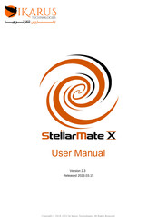 iKarus StellarMate X User Manual