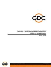 GDC PMA-2000 Installation Manual