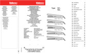 VALERA SQV-100 Operating Instructions Manual