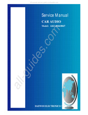 Daewoo AKF-8847 Service Manual