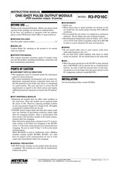 M-system R3-PD16C Instruction Manual