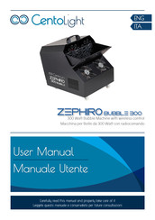 CentoLight Zephiro Bubble 300 User Manual