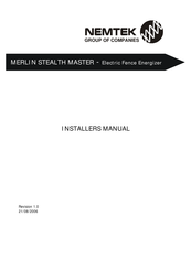 Nemtek MERLIN STEALTH MASTER Installer Manual