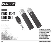 Outwell ONS LIGHT UNIT SET Instruction Manual