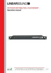 Linearsound LTS.WMSAD4P Operation Manual