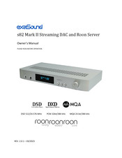 exaSound s82 Mark II Owner's Manual
