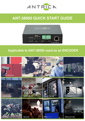 Antrica ANT-38500 Quick Start Manual