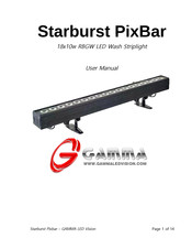 Gamma Starburst PixBar User Manual