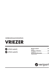Veripart VRIEZER VPVR144NFD User Manual