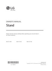 LG AM-ST21BB Owner's Manual