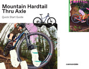 Cannondale Mountain Hardtail Thru Axle Quick Start Manual