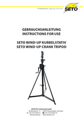 Seto 1410000324 Instructions For Use Manual