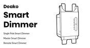 Deako Smart Dimmer Manual
