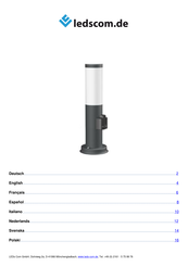 ledscom LC-L-367 Assembly Instructions Manual