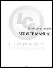 Lippert Components IN-WALL Slide-out Service Manual