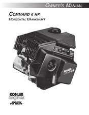 Kohler Command 6 HP Owner's Manual