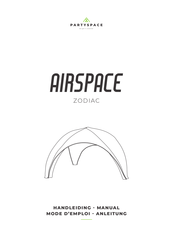 PartySpace AIRSPACE ZODIAC Manual