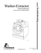 Alliance Laundry Systems UWN060K1L Troubleshooting Manual