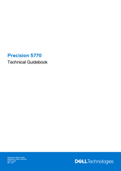 Dell Precision 5770 Technical Manualbook