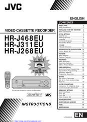 JVC HR-J468EU Instructions Manual