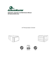 ClimateMaster OA Series Application, Operation And Maintenance Manual