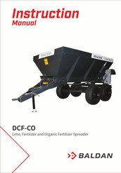 Baldan DCF-CO 6000 Instruction Manual