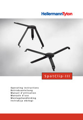 HellermannTyton SpotClip-III Operating Instructions Manual