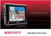 Becker Traffic Assist Z 204 Operating Instructions Manual