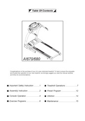 Aspire AI680 Assembly Instruction Manual