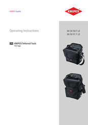 KNIPEX 00 50 50 T LE Operating Instructions Manual