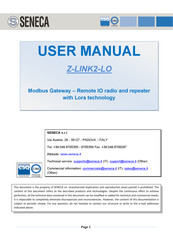 Seneca Z-LINK2-LO User Manual