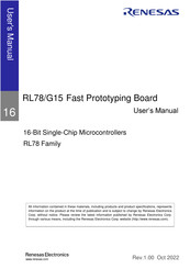 Renesas RTK5RLG150C00000BJ User Manual