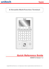Unitech TASHI MT180 Quick Reference Manual